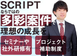 Pg 経験浅めも歓迎 実働7 5時間 残業月7時間 月25万円 研修充実 資格取得手当 自社チームスタート 正社員 株式会社ｓｃｒｉｐｔ 東京都の 求人募集 転職ex